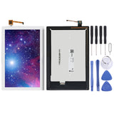 LCD Screen and Digitizer Full Assembly for Lenovo TB3-X70L ZA0Y TB3-X70F ZA0X TB3-X70N TB3-X70, For Lenovo TB3-X70L For Lenovo TB3-X70L White