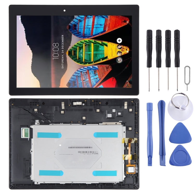 LCD Screen and Digitizer Full Assembly for Lenovo TB3-X70L ZA0Y TB3-X70F ZA0X TB3-X70N TB3-X70, For Lenovo TB3-X70L For Lenovo TB3-X70L Black
