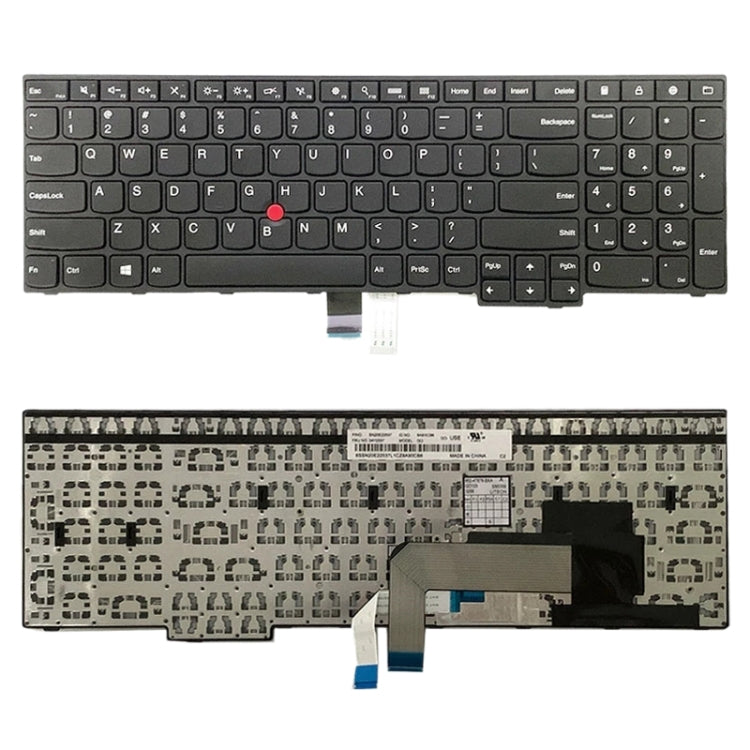 US Version Keyboard for Lenovo Thinkpad E550 E550C E555 E560 E565 Laptop 00HN074, For Lenovo Thinkpad E550 For Lenovo Thinkpad E550
