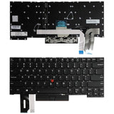 English Enter Key Backlight Laptop Keyboard, For Lenovo ThinkPad P1 X1 Extreme X1 For Lenovo ThinkPad P1 X1 Extreme X1