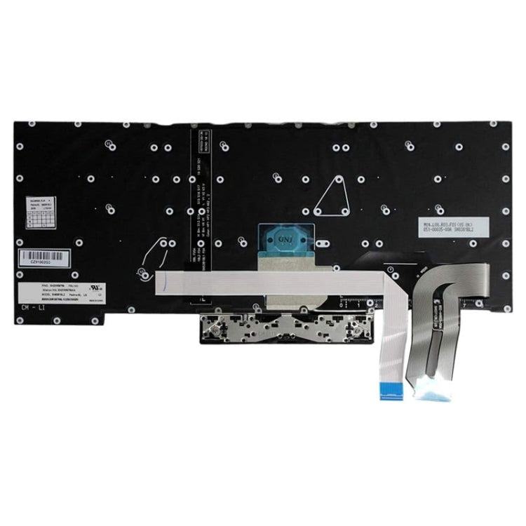 English Enter Key Backlight Laptop Keyboard, For Lenovo ThinkPad P1 X1 Extreme X1