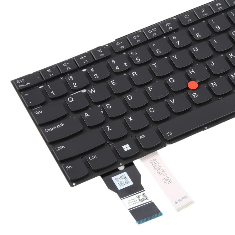US Version Backlit Laptop Keyboard with Pointing for Lenovo ThinkPad T14s Gen 2 P1 GEN4 X1 Extreme Gen4, For Lenovo ThinkPad T14s Gen 2 P1