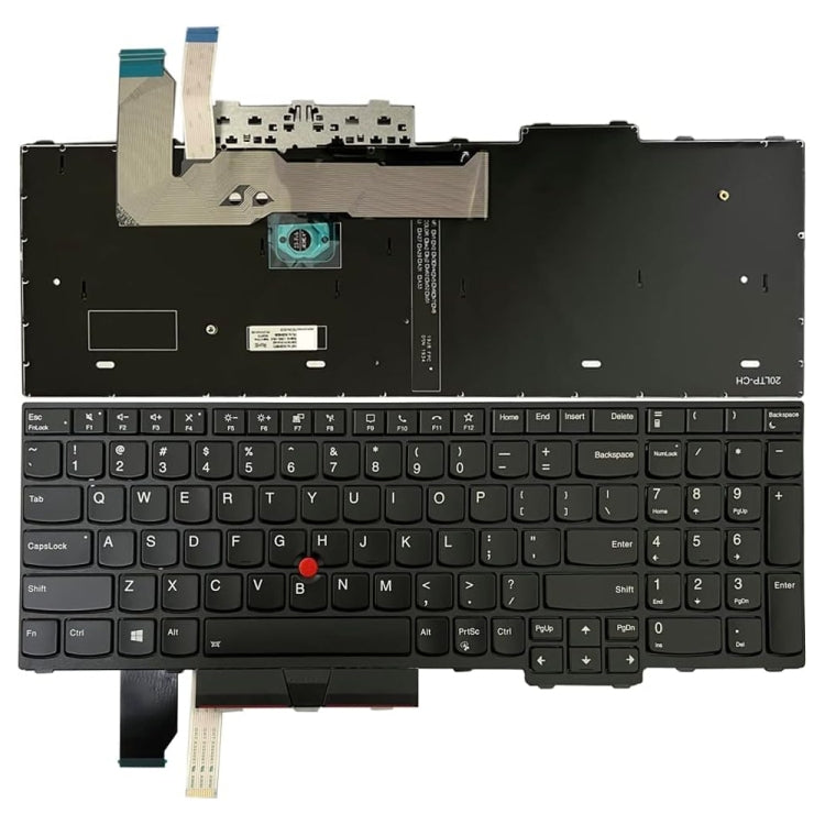 US Version Backlight Laptop Keyboard, For Lenovo ThinkPad T15p Gen 1 20TN 20TM For Lenovo ThinkPad T15p Gen 1 20TN 20TM