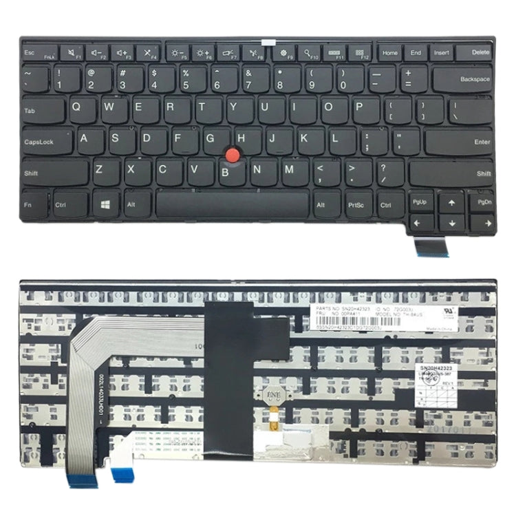 US Version Keyboard for Lenovo Thinkpad T460S S2 13 S2 2nd 13 2nd, For Lenovo Thinkpad T460S For Lenovo Thinkpad T460S