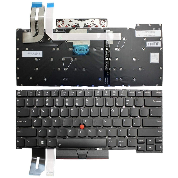 US Version Laptop Keyboard, For Lenovo ThinkPad T490S T14S 20T0 20T1, For Lenovo Thinkpad T490S T495S E490S For Lenovo Thinkpad T490S T495S E490S