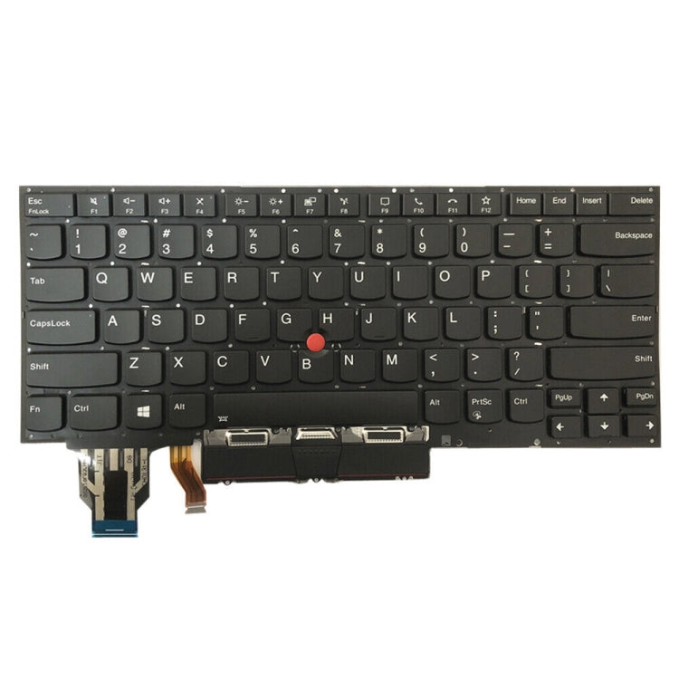 US Version Backlight Laptop Keyboard with Touchpad Button, For Lenovo ThinkPad X1 Yoga 4th Gen 20QF, For Lenovo ThinkPad X1 Yoga 5th Gen 20UB