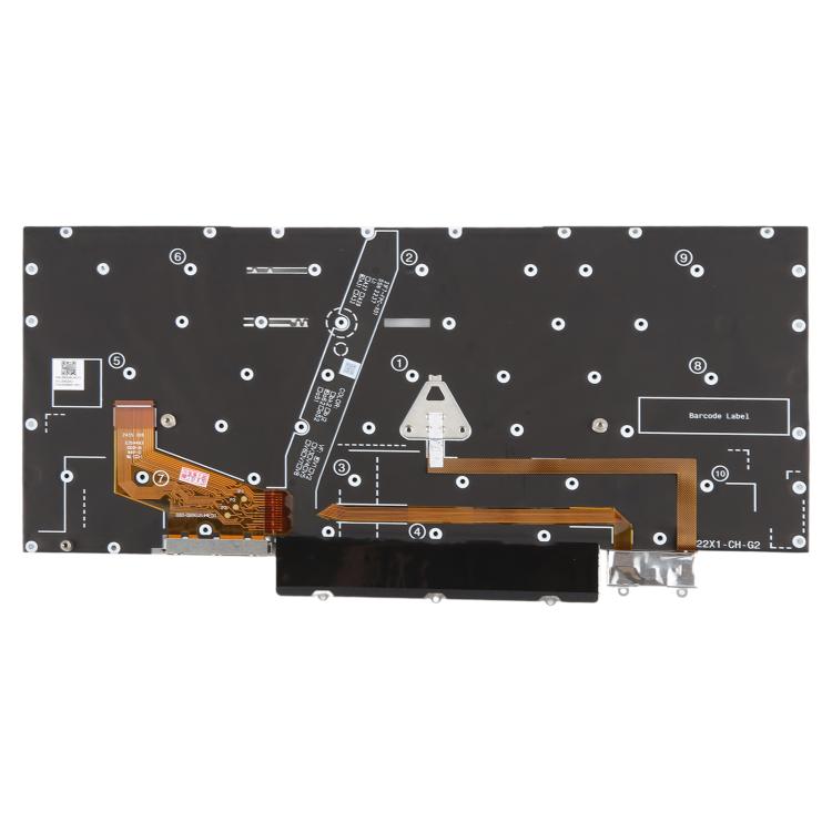 US Version Backlit Laptop Keyboard for Lenovo Thinkpad X1 YOGA 6TH 2021, For Lenovo Thinkpad X1 YOGA 6TH 2021