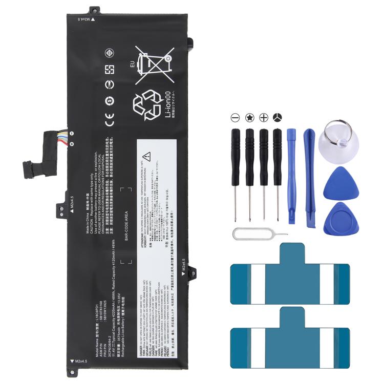 For Lenovo Thinkpad X13 Gen 1 X390 X395 TP00106A 20NL000HIU 20Q0000KRT L18C6PD1 L18M6PD1 11.4V 48WH Battery Replacement, For Lenovo Thinkpad X13 Gen 1 For Lenovo Thinkpad X13 Gen 1