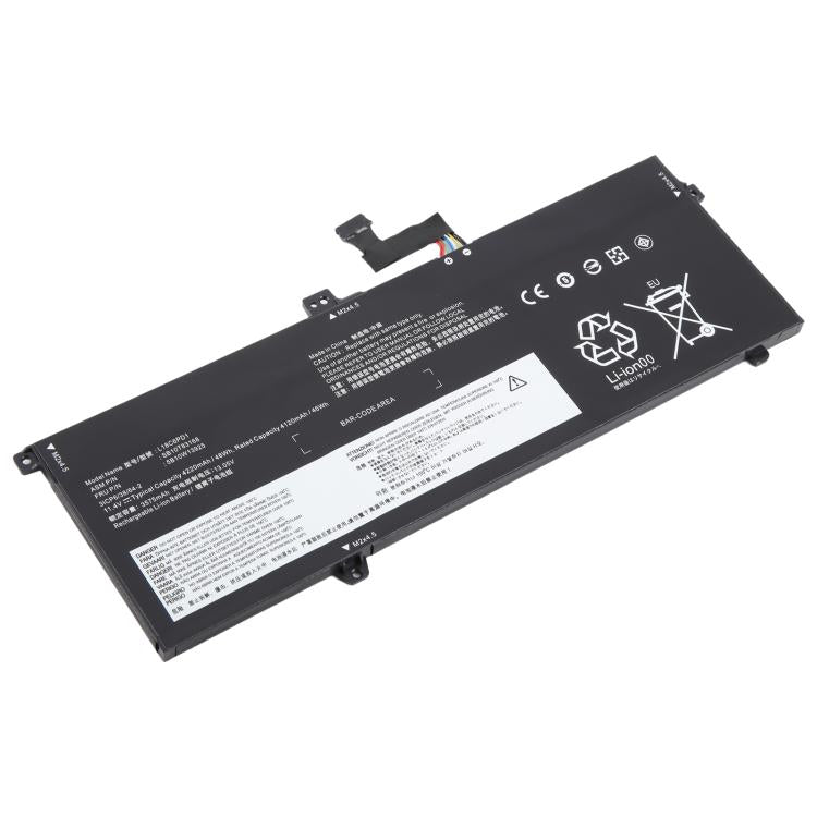 For Lenovo Thinkpad X13 Gen 1 X390 X395 TP00106A 20NL000HIU 20Q0000KRT L18C6PD1 L18M6PD1 11.4V 48WH Battery Replacement, For Lenovo Thinkpad X13 Gen 1
