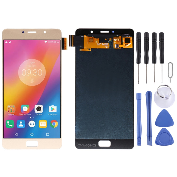 LCD Screen and Digitizer Full Assembly for Lenovo Vibe P2 P2c72 P2a42, For Lenovo Vibe P2, For Lenovo Vibe P2 (Gold) For Lenovo Vibe P2 (Gold) Gold