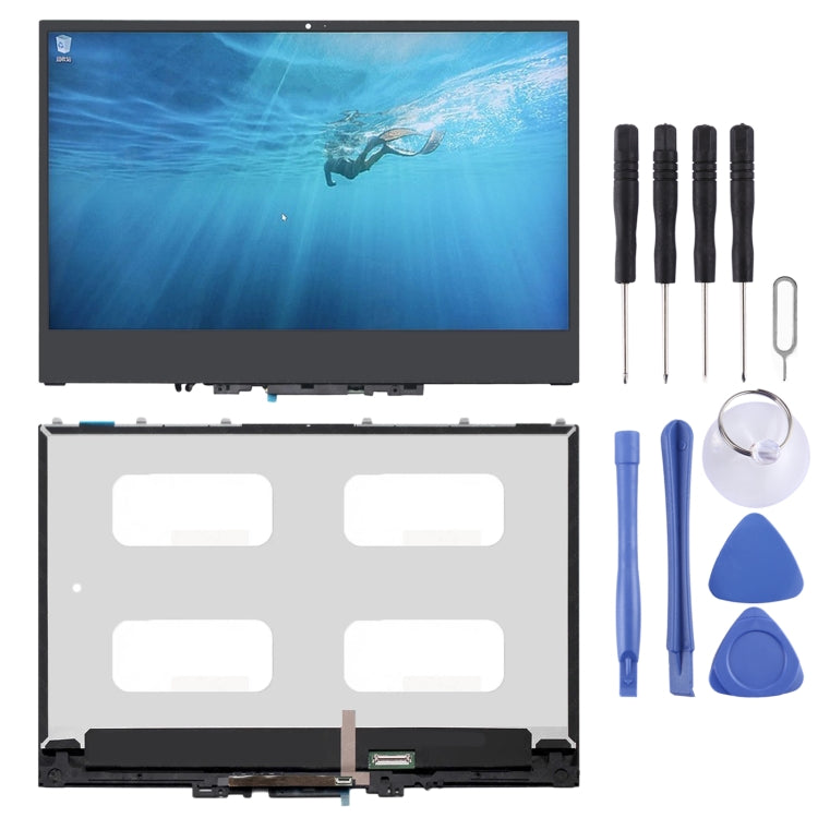 1920 x 1080 FHD 30 Pin LCD Screen and Digitizer Full Assembly with Frame for Lenovo Yoga 720-13 720-13IKB 5D10K81089, For Lenovo Yoga 720-13 (1920 x 1080) For Lenovo Yoga 720-13 (1920 x 1080)