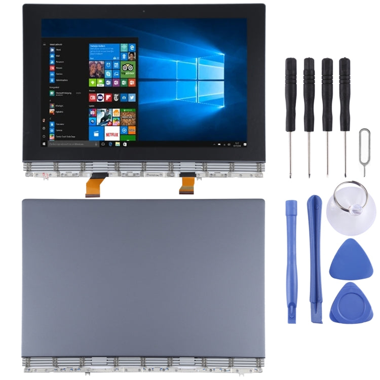 OEM LCD Screen for Lenovo YOGA Book YB1-X91 YB1-X91L YB1-X91F Digitizer Full Assembly with Frame, For Lenovo YOGA Book, For Lenovo YOGA Book YB1-X91 For Lenovo YOGA Book YB1-X91 Grey
