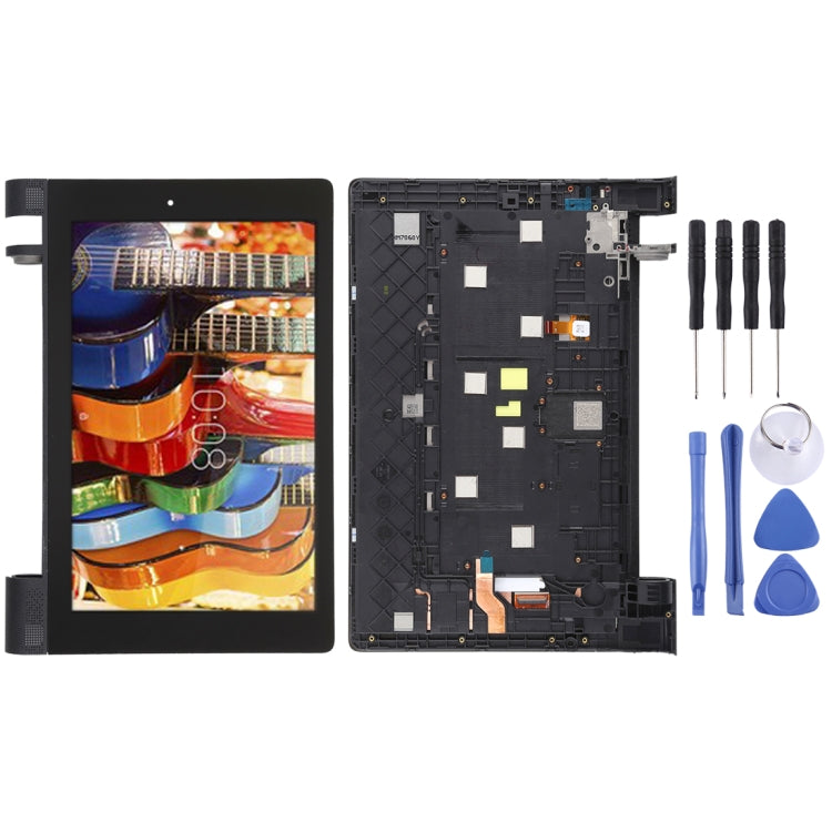LCD Screen and Digitizer Full Assembly with Frame for Lenovo Yoga Tab 3 8.0 YT3-850M, For Lenovo Yoga Tab 3 8.0 For Lenovo Yoga Tab 3 8.0