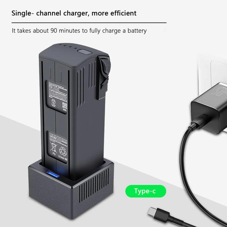 For DJI Mavic 3 Pro/Mavic 3 YX USB-C Fast Charger Single Channel Charging Hub For Drone Batteries, For Mavic 3 Charger