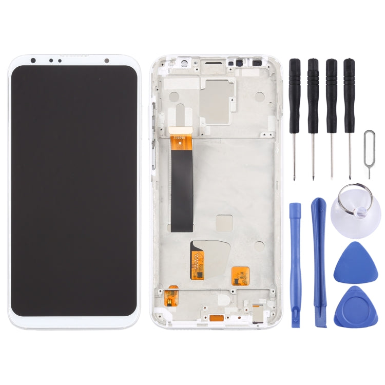 TFT Material LCD Screen and Digitizer Full Assembly With Frame (Not Supporting Fingerprint Identification) for Meizu 16 Plus, For Meizu 16 Plus(TFT)