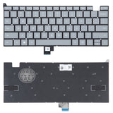 US Version Keyboard without Power Button for Microsoft Surface Laptop Go 1934, For Microsoft Surface Laptop Go 1934(without Power) For Microsoft Surface Laptop Go 1934(without Power) Grey