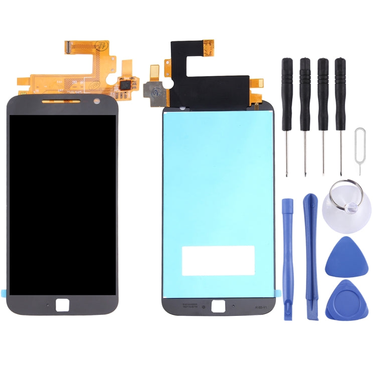 LCD Screen and Digitizer Full Assembly for Motorola Moto G4 Plus, For Moto G4 Plus For Moto G4 Plus Black