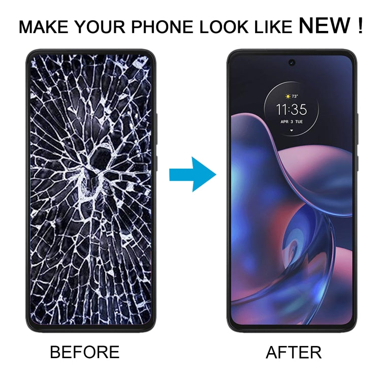 For Motorola Edge 2022 OEM LCD Screen Digitizer Full Assembly with Frame, For Motorola Edge 2022