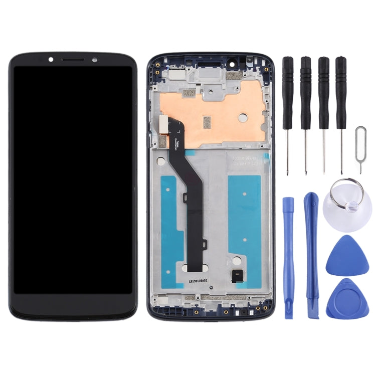 LCD Screen and Digitizer Full Assembly With Frame for Motorola Moto E5(US Version), For Motorola Moto E5(US Version)