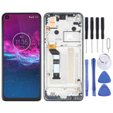 LCD Screen and Digitizer Full Assembly with Frame for Motorola One Action XT2013-1 XT2013-2 XT2013-4, For Motorola One Action For Motorola One Action