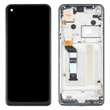 LCD Screen and Digitizer Full Assembly with Frame for Motorola One Action XT2013-1 XT2013-2 XT2013-4, For Motorola One Action