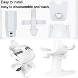 VR Stand Headset Display And Controller Holder Mount For Meta Quest 2, For Oculus Quest 2 White, For Oculus Quest 2 Black