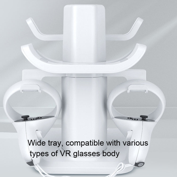 VR Stand Headset Display And Controller Holder Mount For Meta Quest 2, For Oculus Quest 2 White, For Oculus Quest 2 Black