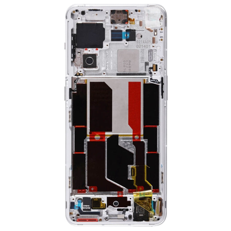 For OnePlus 10 Pro NE2210 NE2211 NE2213 Middle Frame Bezel Plate, For OnePlus 10 Pro For OnePlus 10 Pro White