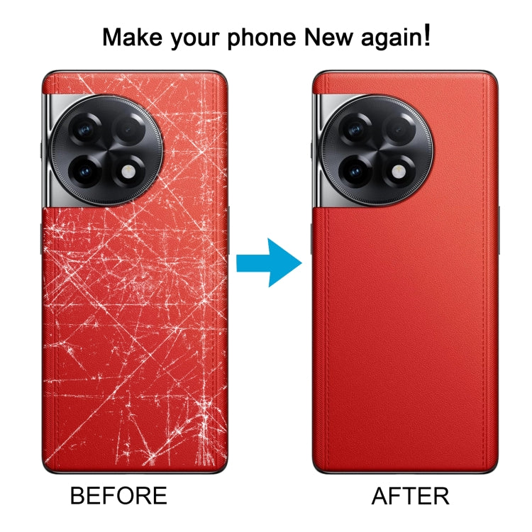 For OnePlus 11R CPH2487 Battery Leather Back Cover, For OnePlus 11R