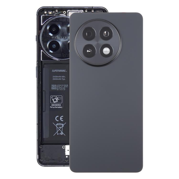 For OnePlus 13R CPH2645 CPH2691 CPH2647 Original Glass Battery Back Cover with Camera Lens, For OnePlus 13R (Original) For OnePlus 13R (Original) Matte Gray