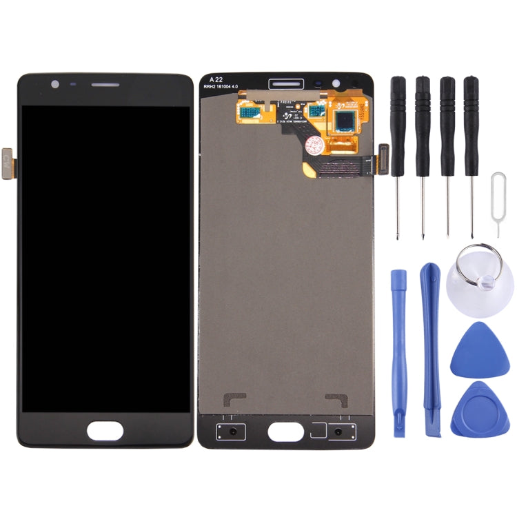For OnePlus 3 (A3003 Version) Digitizer Full Assembly Original LCD Screen, For OnePlus 3 A3003 Black, For 3 A3003 For OnePlus 3 A3003 Black For OnePlus 3 A3003 Black