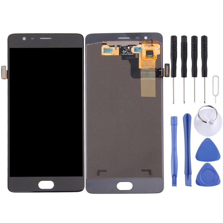 For OnePlus 3 (A3000 Version) with Digitizer Full Assembly OEM LCD Screen, For OnePlus 3, For 3 A3000 For OnePlus 3 Black