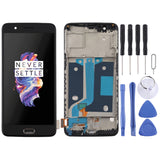For OnePlus 5 A5000 TFT Material LCD Screen and Digitizer Full Assembly with Frame, For OnePlus 5 (TFT) For OnePlus 5 (TFT) Black