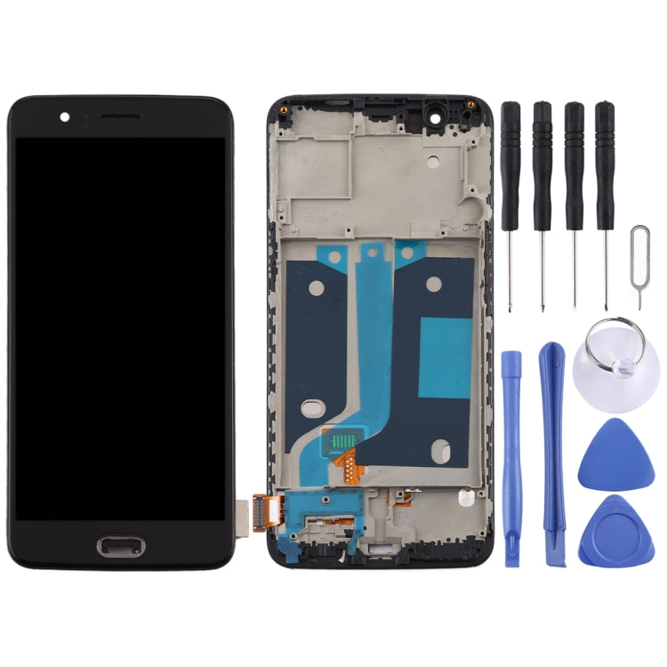 For OnePlus 5 A5000 TFT Material LCD Screen and Digitizer Full Assembly with Frame, For OnePlus 5 (TFT)