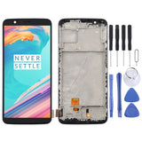 For OnePlus 5T A5010 TFT Material LCD Screen and Digitizer Full Assembly with Frame, For OnePlus 5T For OnePlus 5T