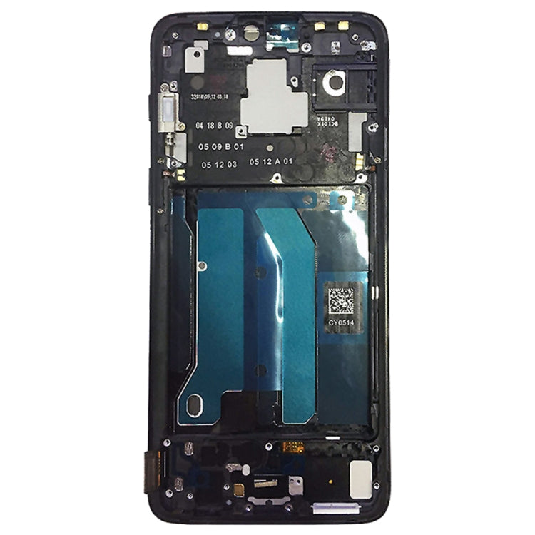 For OnePlus 6 Digitizer Full Assembly with Frame OEM LCD Screen, For OnePlus 6