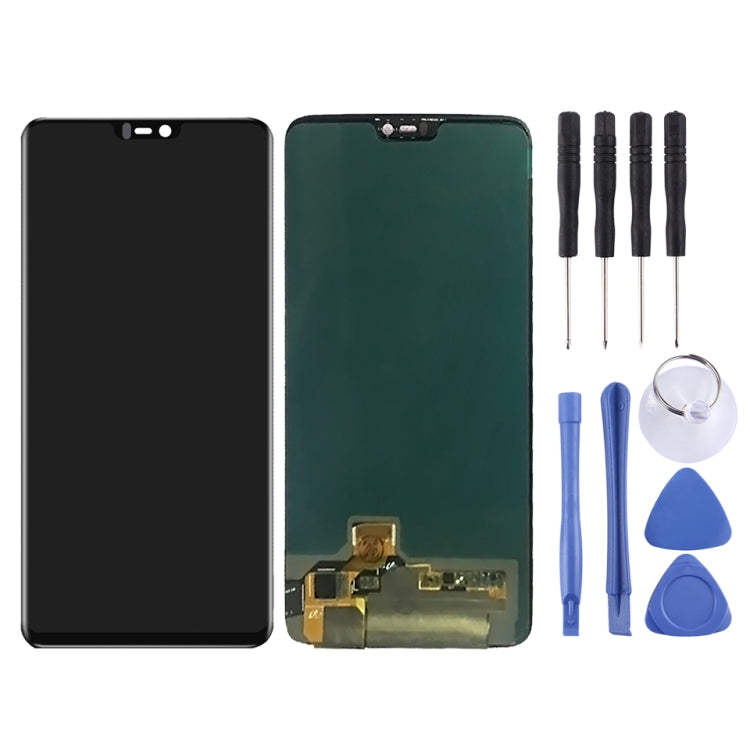 For OnePlus 6 with Digitizer Full Assembly OEM LCD Screen, For OnePlus 6