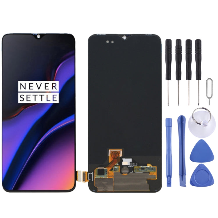 For OnePlus 6T with Digitizer Full Assembly OEM LCD Screen, For OnePlus 6T For OnePlus 6T