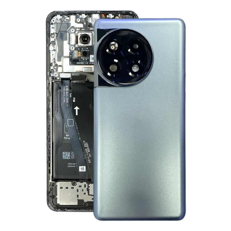 For OnePlus ACE 2 PHK110 Battery Glass Back Cover, For OnePlus ACE 2 For OnePlus ACE 2 Blue