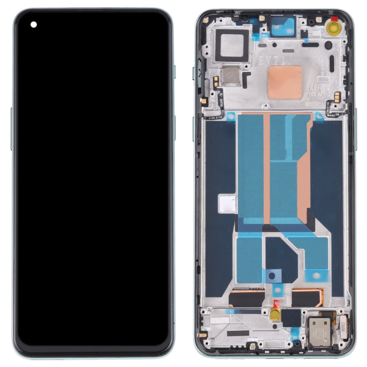 For OnePlus Nord 2 5G DN2101 DN2103 Digitizer Full Assembly with Frame OEM LCD Screen, For OnePlus Nord 2 5G