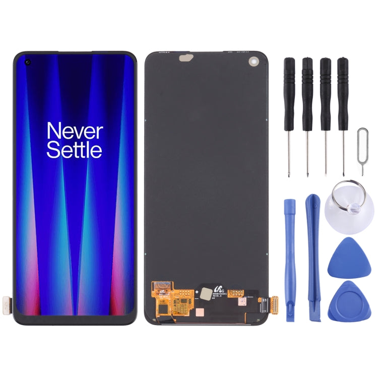 For OnePlus Nord CE 2 5G IV2201 with Digitizer Full Assembly Original LCD Screen, For OnePlus Nord CE 2 5G(AMOLED) For OnePlus Nord CE 2 5G(AMOLED)