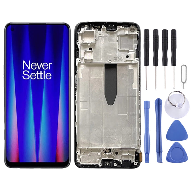 LCD Screen for OnePlus Nord CE 2 5G IV2201 Digitizer Full Assembly with Frame, For OnePlus Nord CE 2 5G For OnePlus Nord CE 2 5G