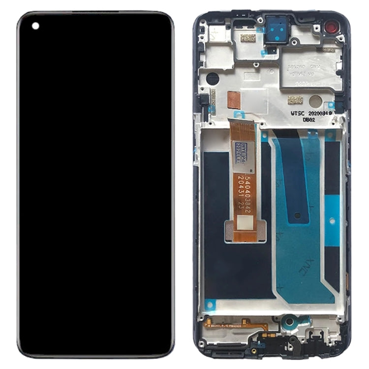 For OnePlus Nord N10 5G BE2029 Digitizer Full Assembly with Frame OEM LCD Screen, For OnePlus Nord N10 5G