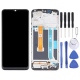 Original LCD Screen and Digitizer Full Assembly With Frame for OPPO A15 / A15S / A35 / A16K CPH2185 CPH2179 PEHM00, For OPPO A15