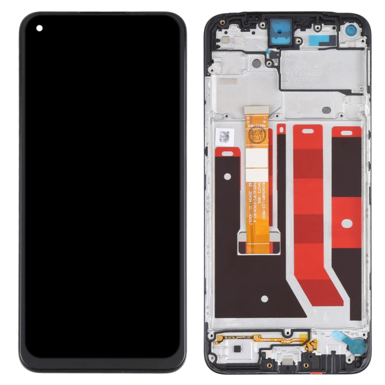 Original LCD Screen and Digitizer Full Assembly With Frame for OPPO A53 4G CPH2127 CPH2131, For OPPO A53 4G