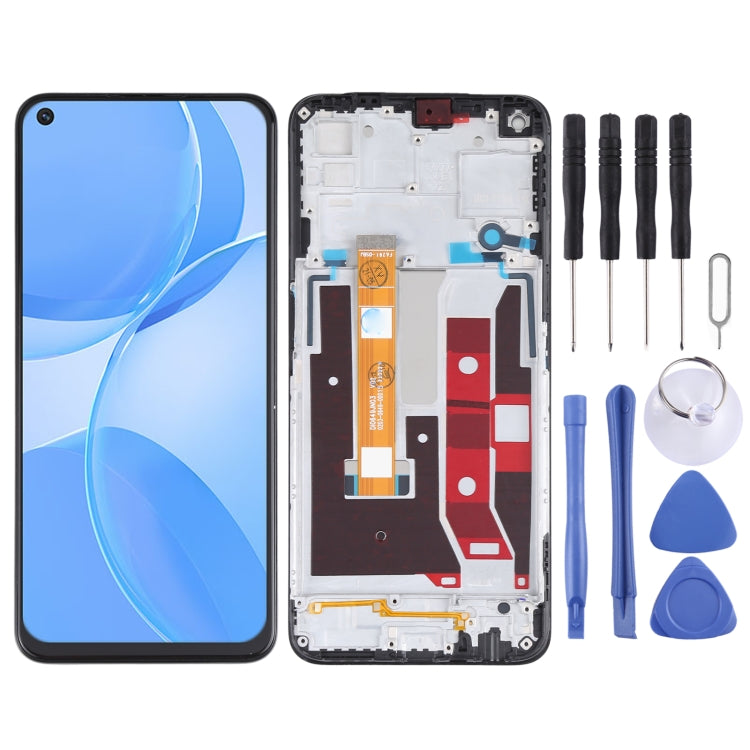 Original LCD Screen and Digitizer Full Assembly With Frame for OPPO A53 5G PECM30 PECT30, For OPPO A53 5G For OPPO A53 5G
