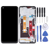 Original LCD Screen and Digitizer Full Assembly With Frame for OPPO A53 5G PECM30 PECT30, For OPPO A53 5G