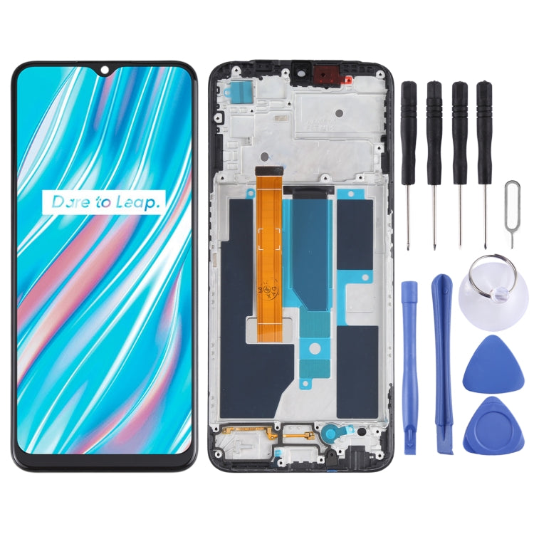 Original LCD Screen and Digitizer Full Assembly With Frame for OPPO A55 5G / Realme V11 5G PEMM00 PEMM20 PEMT00 PEMT20, For OPPO A55 5G For OPPO A55 5G