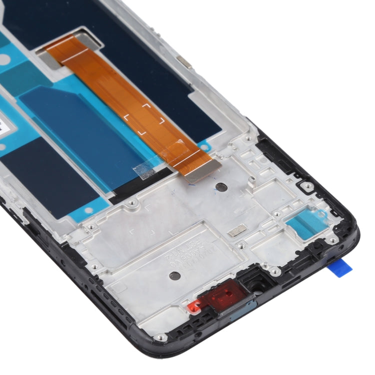 Original LCD Screen and Digitizer Full Assembly With Frame for OPPO A55 5G / Realme V11 5G PEMM00 PEMM20 PEMT00 PEMT20, For OPPO A55 5G