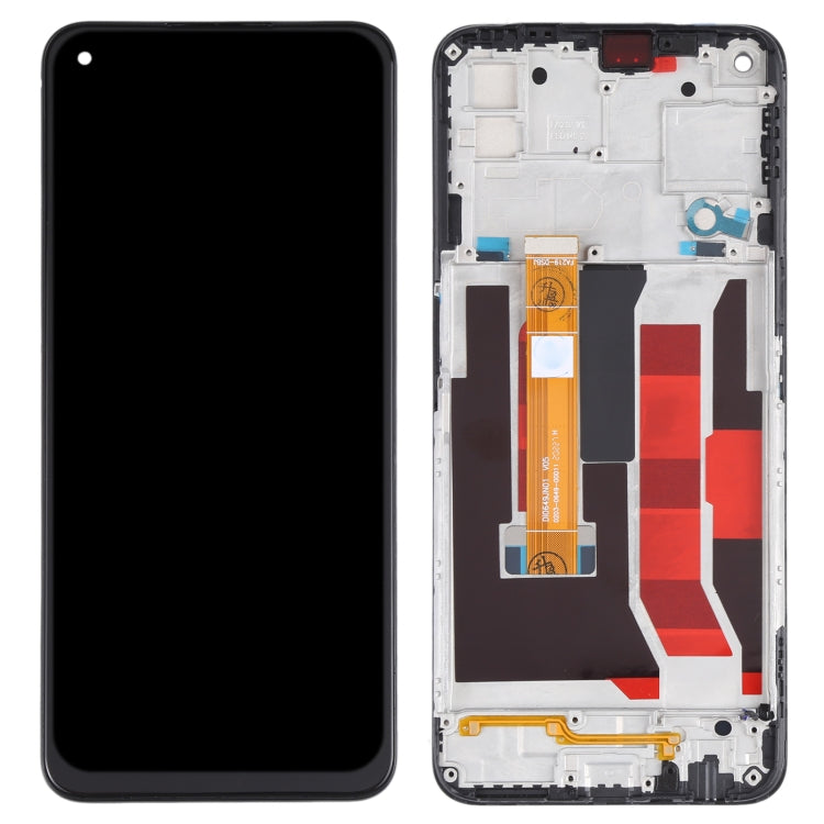 Original LCD Screen and Digitizer Full Assembly With Frame for OPPO A72 5G, For OPPO A72 5G